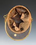Photo 8 : Hussar shako, model 1874, Third Republic. Item number 27165.