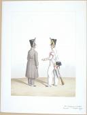 Photo 1 : 1820. Compagnies de Discipline. Pionnier, Sergent-Major