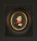NATIONAL GUARD OFFICER Restoration: miniature portrait. 23562