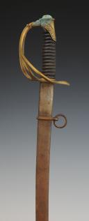 INFANTRY OFFICER'S SABRE, 1845 model modified during the Third Republic. 30436.