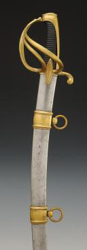 SABRE D'OFFICIER DE CAVALERIE LÉGÈRE, Premier Empire. 32548