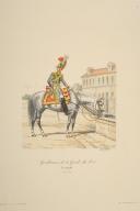 Photo 1 : Gendarmes de la Garde du Roi - Trompette 1814-1815