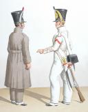 Photo 2 : 1820. Compagnies de Discipline. Pionnier, Sergent-Major