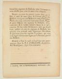 Photo 2 : ORDONNANCE DU ROI, concernant les Mestres-de-camp en second des régimens de Hussards. Du 4 avril 1781. 3 pages