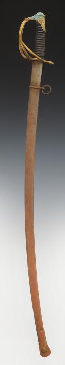 Photo 2 : INFANTRY OFFICER'S SABRE, 1845 model modified during the Third Republic. 30436.