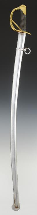 Photo 2 : LIGHT CAVALRY TROOP SABER, 1961 model, Fifth Republic. 33196-1