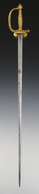 Photo 3 : ÉPÉE DE SOUS-OFFICIER DE GENDARMERIE, modèle 1872, Troisième République. 33185