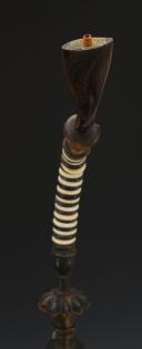 Photo 4 : PORCELAIN PIPE WITH THE PROFILE OF NAPOLEON I, 19th century. 27225