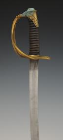 Photo 4 : INFANTRY OFFICER'S SABRE, 1845 model modified during the Third Republic. 30436.