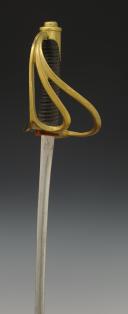 Photo 5 : LIGHT CAVALRY TROOP SABER, 1961 model, Fifth Republic. 33196-1