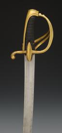 Photo 6 : SABRE D'OFFICIER DE CAVALERIE LÉGÈRE, Premier Empire. 32548