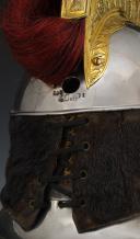 Photo 7 : CASQUE DE TROMPETTE DU 4ème RÉGIMENT DE CUIRASSIERS, modèle 1858, Second Empire. 27041-1