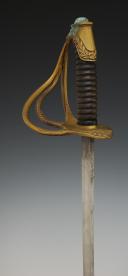 Photo 7 : INFANTRY OFFICER'S SABRE, 1845 model modified during the Third Republic. 30436.