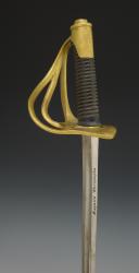Photo 8 : LIGHT CAVALRY TROOP SABER, 1961 model, Fifth Republic. 33196-1