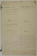 Photo 1 : EXTRAITS de l'ordonnance du Roi concernant le corps Royal de l'Artillerie du 3 octobre 1774, et OBSERVATIONS. 51 pages