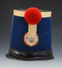 SHAKO OF THE 2nd or 4th HUSSARD REGIMENT, 2nd squadron, model 1845, July Monarchy. 26997