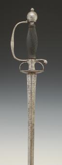 Photo 1 : ÉPÉE DE SERGENT D'INFANTERIE, règne de Louis XV, Ancienne Monarchie, vers 1750-1767. 29285