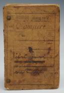 MILITARY RECORD AND MOBILIZATION ORDER ISSUED TO CHARLES LÉON COMPÈRE born in Naves (Ardèche). 18900-7.