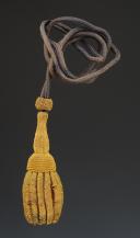 SWORD KNOT FOR DRESS SABER OF SENIOR OFFICER, Third Republic. 33196-2