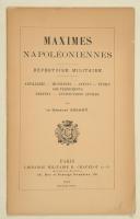 Gl GRISOT – Maximes napoléoniennes – répertoire militaire