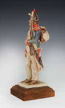 Photo 2 : BERNARD BELLUC, SOLDIER ITALIAN CAMPAIGN INFANTRY TROOP, DIRECTORY, 20th century: faïence figurine. 26680