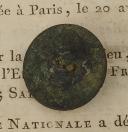 Photo 2 : BOUTON TROUPE DES TROUPES À PIED DE LA GARDE IMPÉRIALE, Premier Empire. 20737-59