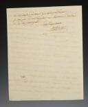 Photo 2 : 5ème Régiment de Chasseurs. LETTRE AUTOGRAPHE SIGNÉE DU GÉNÉRAL CORBINEAU, chef de Brigade dudit régiment, AU GÉNÉRAL DE DIVISION OUDINOT, chef de l'état-major général de l'armée française en Italie. 8910-64