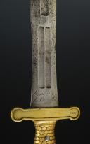 Photo 3 : FOOT ARTILLERY SWORD SABER, 1816 model modified July Monarchy, Restoration. 27950R