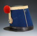 Photo 3 : SHAKO OF THE 2nd or 4th HUSSARD REGIMENT, 2nd squadron, model 1845, July Monarchy. 26997