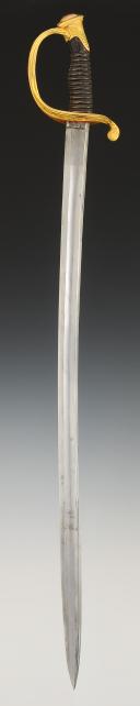Photo 3 : SABRE D'OFFICIER D'INFANTERIE, modèle 1845, Seconde République. 33174