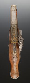 Photo 5 : PISTOLET SIGNÉ LEPAGE, Ancienne Monarchie, vers 1760-1780. 30099