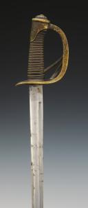 Photo 6 : LIGHT CAVALRY TROOP SABER, model 1822 modified 1883, Third Republic. 28219