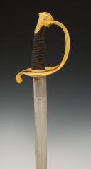 Photo 6 : SABRE D'OFFICIER D'INFANTERIE, modèle 1845, Seconde République. 33174