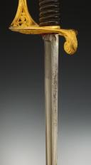 Photo 8 : SABRE D'OFFICIER D'INFANTERIE, modèle 1845, Seconde République. 33174