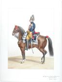 1819. Gendarmerie Royale des Départements. Lieutenant-Colonel, grande tenue.