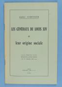 Photo 1 : LES GÉNÉRAUX DE LOUIS XIV et leur origine sociale