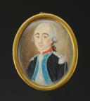 Photo 1 : OFFICIER DE CAVALERIE, RÉGIMENT D'ARTOIS, AU RÈGLEMENT 1786, ANCIENNE MONARCHIE, RÈGNE DE LOUIS XVI.