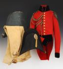 UNDRESS UNIFORM OF THE GENDARMES OF THE KING'S MILITARY HOUSEHOLD, model 1814, Restoration. 30017(P327)