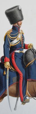 Photo 2 : 1820. Garde Royale. Artillerie à Cheval. BrigaLieutenant en Premier.