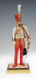 Photo 2 : GEORGES FOUILLÉ, peintre de la Marine. (1909-1994) : PIÉTON, AIDE-DE-CAMP DU MARÉCHAL MURAT, Premier Empire. 250-28020