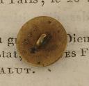 Photo 2 : BOUTON TROUPE DES TROUPES À PIED DE LA GARDE IMPÉRIALE, Premier Empire. 20737-62