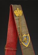 Photo 2 : GIBERNE DE CHEVAU-LÉGER DE LA MAISON MILITAIRE DU ROI, modèle 1814, Restauration. 29984