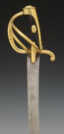 Photo 4 : SABRE TROUPE DE CAVALERIE LÉGÈRE, modèle An XI, Première Restauration. 33173