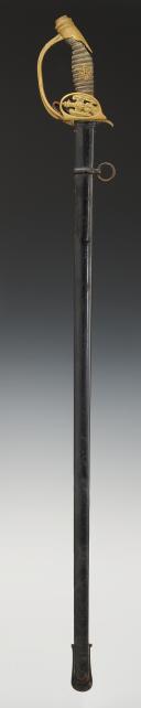 Photo 4 : SABRE D'OFFICIER D'INFANTERIE PRUSSIEN, Règne de Guillaume II. 33214-1