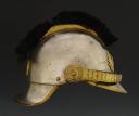 Photo 6 : CASQUE D'ESSAI DU 18ème RÉGIMENT DE CHASSEURS À CHEVAL, modèle du 25 février 1901, dit « casque André », Troisième République (1901-1913). 27162