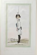 Photo 1 : Nicolas Hoffmann, 111e Régiment d'Infanterie (Bourbon) au règlement de 1791, 1792.