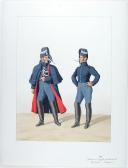 1819. Gendarmerie Royale des Départements. Gendarme, Brigadier.