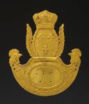 OFFICER'S DEPARTMENTAL LEGION SHAKO PLATE, 1814 model, First Restoration. 32798