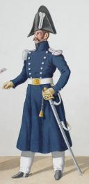 Photo 2 : 1824. Cuirassiers. Adjudant Sous-Officier, Sous-Lieutenant (4e Régiment - de Berry).