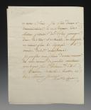 Photo 2 : LETTER REGARDING THE ENGAGEMENT OF MR. AUBRIER, employee of the Royal White Arms Manufacture in Alsace, Strasbourg on 1 X 1774. 18902-20